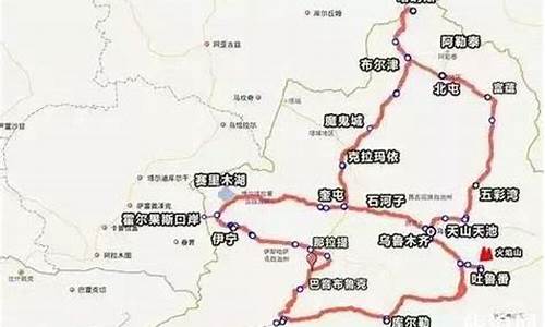 北京去新疆自驾游攻略路线图大全_北京去新疆自驾游攻略路线图大